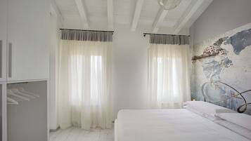 2 Schlafzimmer, Bettwäsche aus ägyptischer Baumwolle