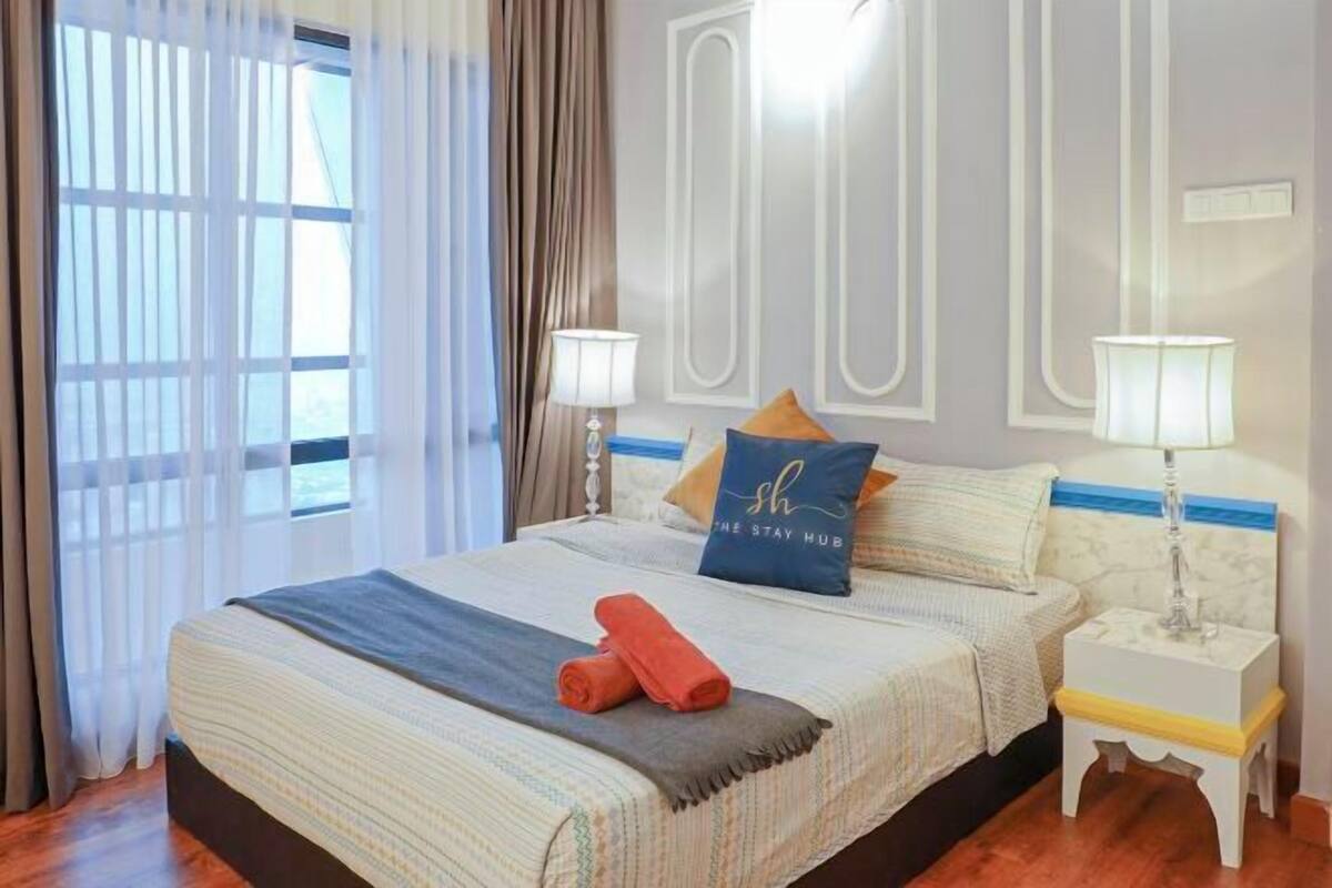 2 chambres, fer et planche à repasser, Wi-Fi gratuit