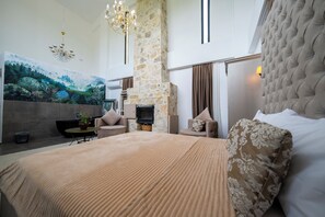 华丽双人房 | 办公桌、免费 WiFi