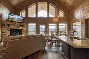 Fernseher, Kamin, Videospiele