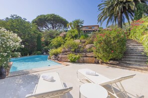 Outdoor pool - House for 10 people with private pool in Sainte-Maxime. (Sainte-Maxime)