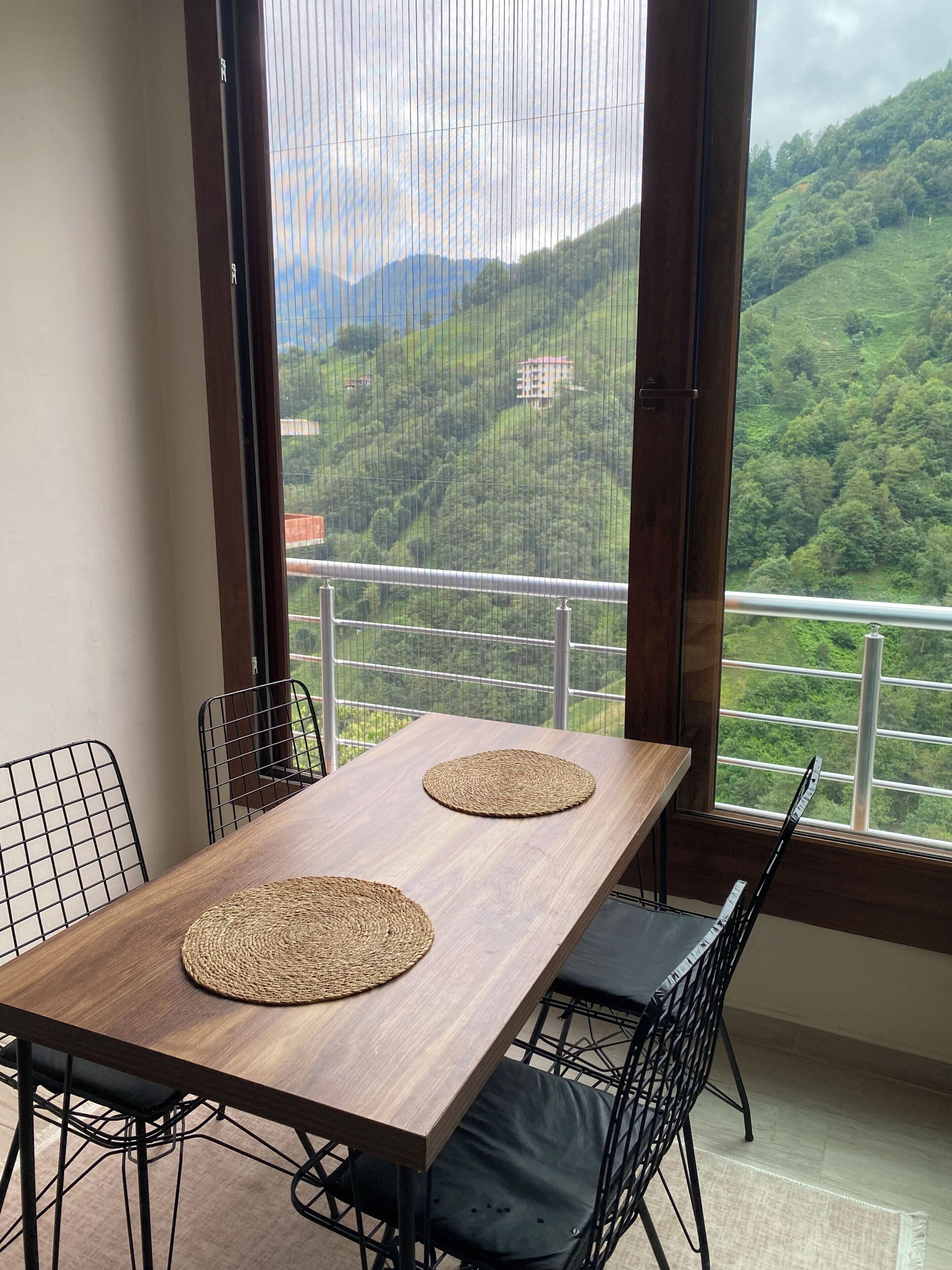 Basic Apartment, Balcony, Mountain View | Private kitchen
