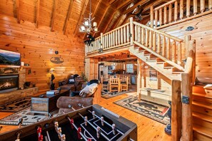 Games room - Awesome Mountain View. Book NOW and receive tickets to Dollywood, Anakeesta and many more (Gatlinburg)