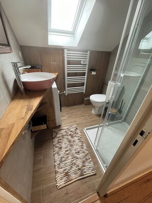 Shower, hair dryer, towels, soap - House with small garden in the heart of Sologne. Near Beauval and castles. (Romorantin-Lanthenay)