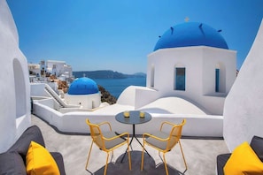 Family House, Balcony, Sea View | Exterior - Alexis Place (Oia)