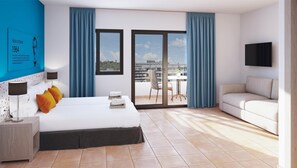1 bedroom, in-room safe, free WiFi, bed sheets
