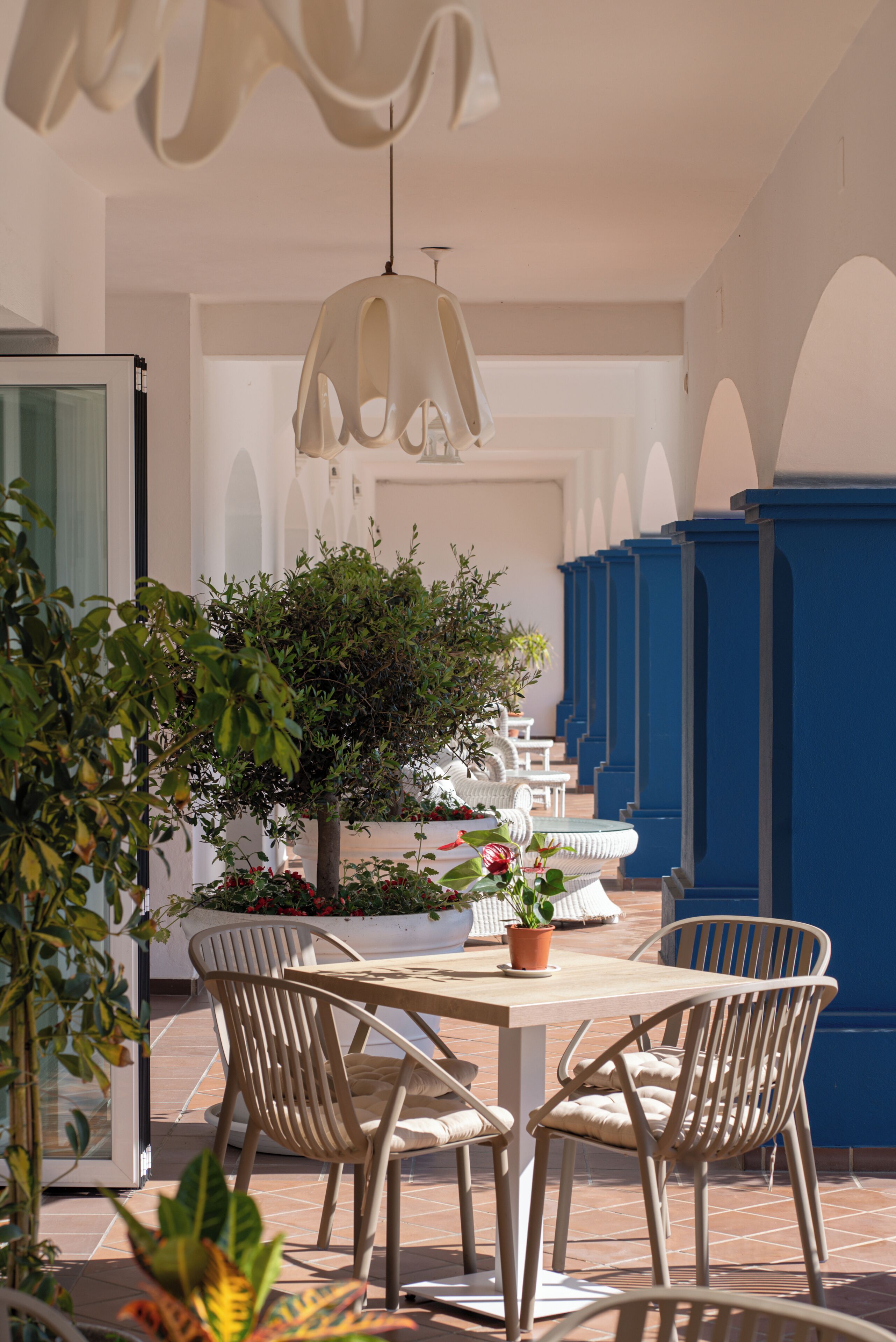 Voorkant van accommodatie