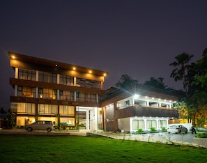 Façade de l’hébergement