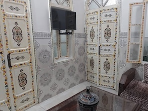 Living room - " Le Riad Marina de Salé et Médina " (Salé)