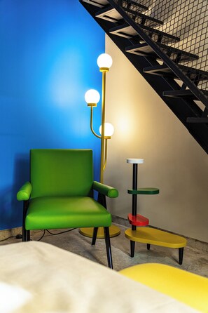 Chambre Double Familiale, vue ville