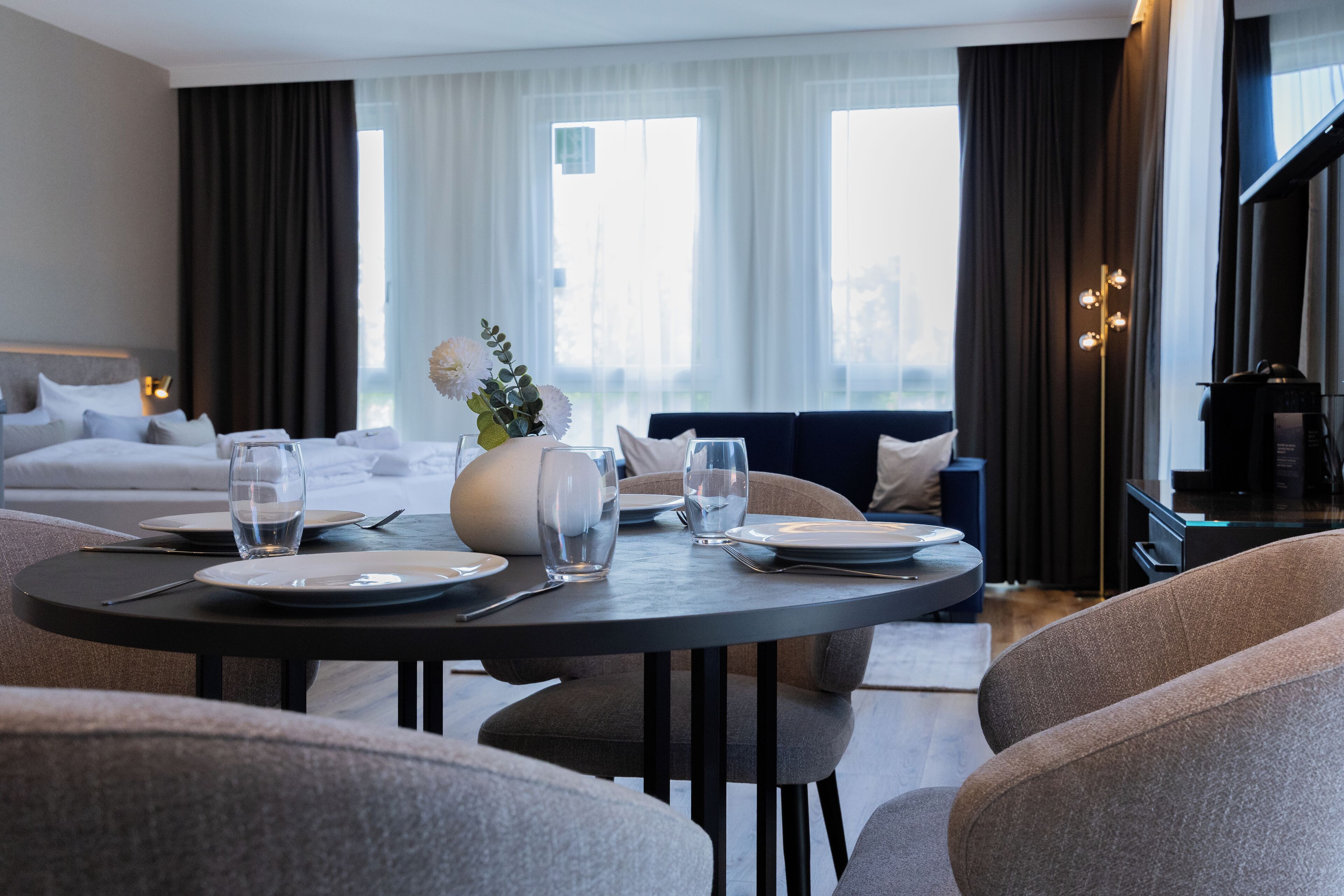 Restauration dans la chambre