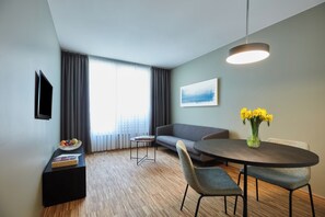 Lägenhet - 1 sovrum - tillgänglighetsanpassat | Vardagsrum