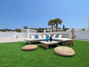 Terrace/patio - VILLA JULIETA 2KM FROM IBIZA CITY AND TALAMANCA BEACH (Santa Eulalia del Río)