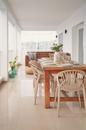 Dining - VILLA JULIETA 2KM FROM IBIZA CITY AND TALAMANCA BEACH (Santa Eulalia del Río)