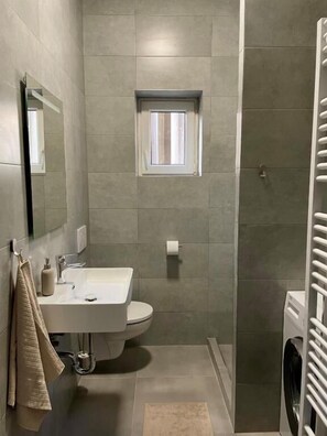 Hair dryer, towels - Apartmá Maria (Brno)