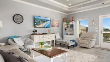 Rumah, 2 kamar tidur | Area keluarga | Smart TV dan layanan streaming