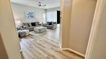 Villa, 5 Bedrooms | Living area | Smart TV