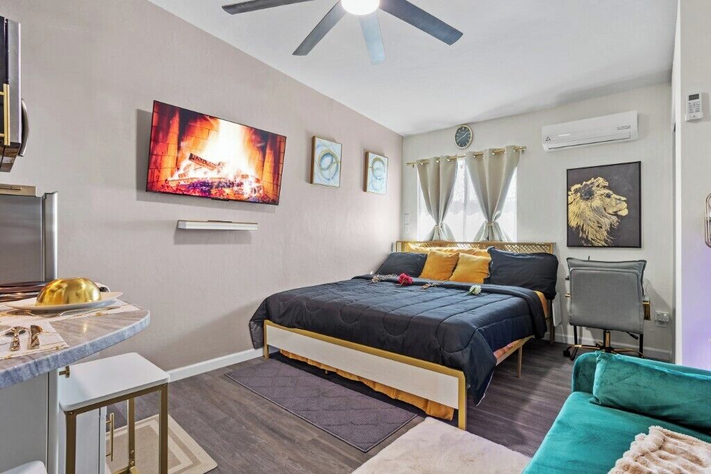 1 bedroom, iron/ironing board, free WiFi, bed sheets