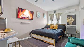 1 bedroom, iron/ironing board, free WiFi, bed sheets