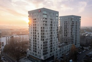 Voorkant van accommodatie