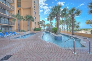 Indoor pool, outdoor pool