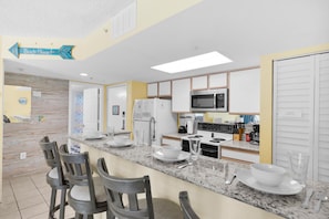 Fridge, microwave, oven, stovetop - Sunrise Condo at Seaside - KEY WEST! (Key West)