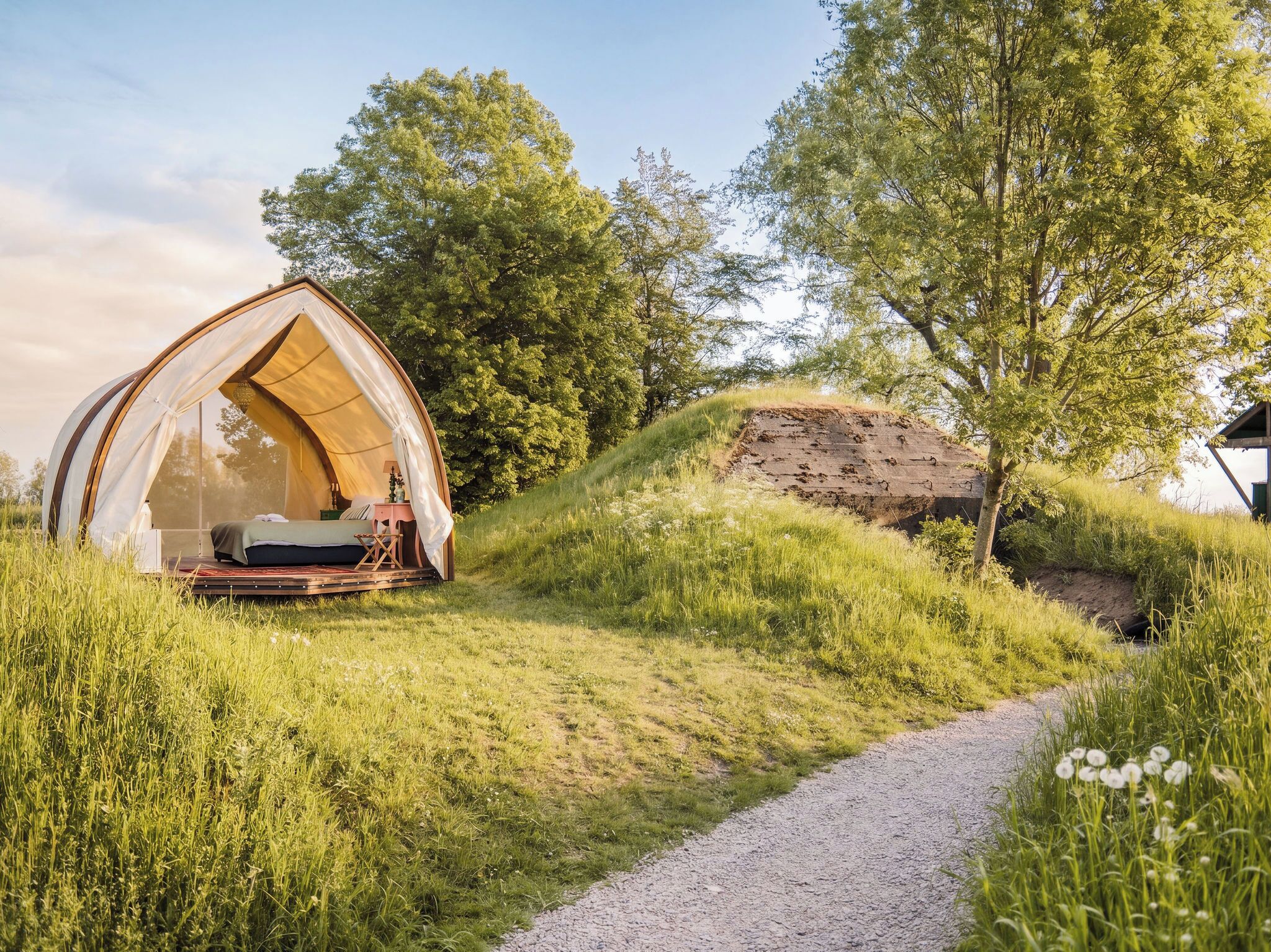 Exclusive Tent, 1 Bedroom, Non Smoking, River View | Individually furnished, free WiFi, bed sheets