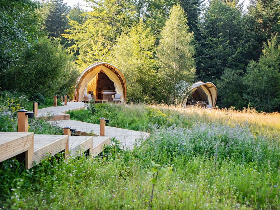 Tenda Exclusive, 1 camera da letto, non fumatori, vista fiume | Culle/letti per bambini (a pagamento), Wi-Fi gratuito, lenzuola