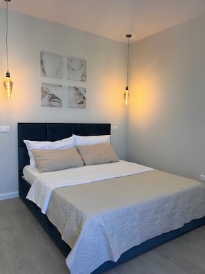 Deluxe Triple Room | Soundproofing, free WiFi, bed sheets - Belix Hotel Apartments Near the Beach (Durres)
