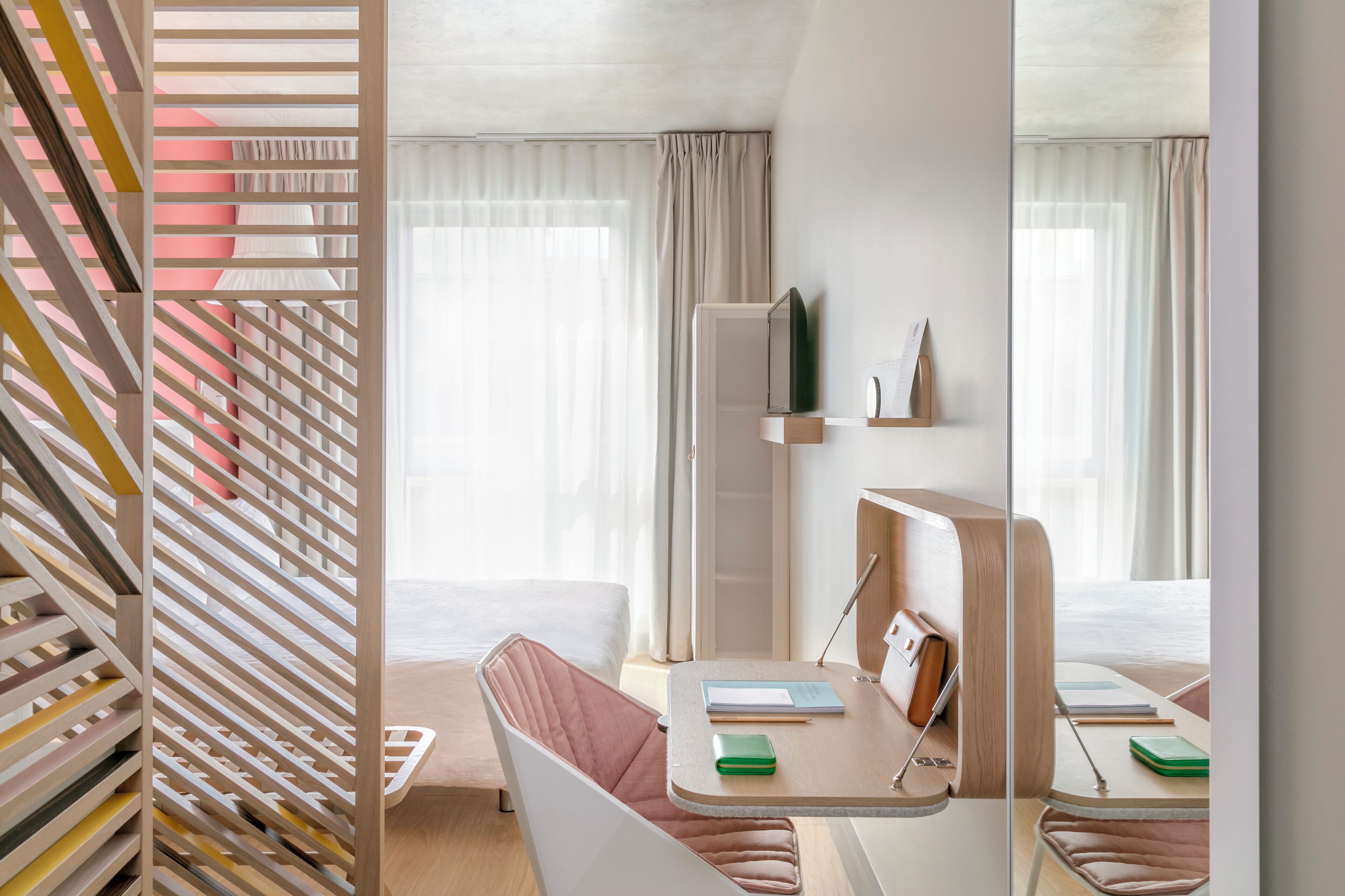 In-room safe, desk, laptop workspace, blackout curtains