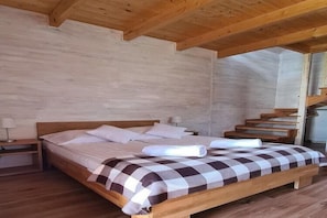 1 bedroom, travel crib, free WiFi, bed sheets - Two-story, comfortable holiday homes with terraces (Bobolin)