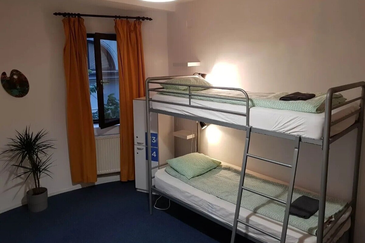 Blackout drapes, iron/ironing board (on request), WiFi (free)