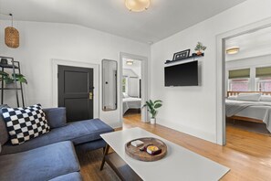 2 bedrooms, iron/ironing board