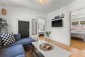 2 bedrooms, iron/ironing board