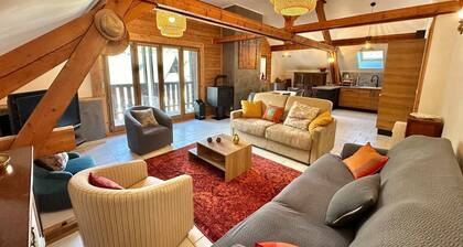 appartement spacieux et indĂ©pendant de 140 mÂČ
parking et navette station Ă 100 m