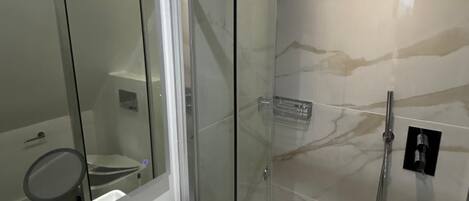 Towels, soap, toilet paper