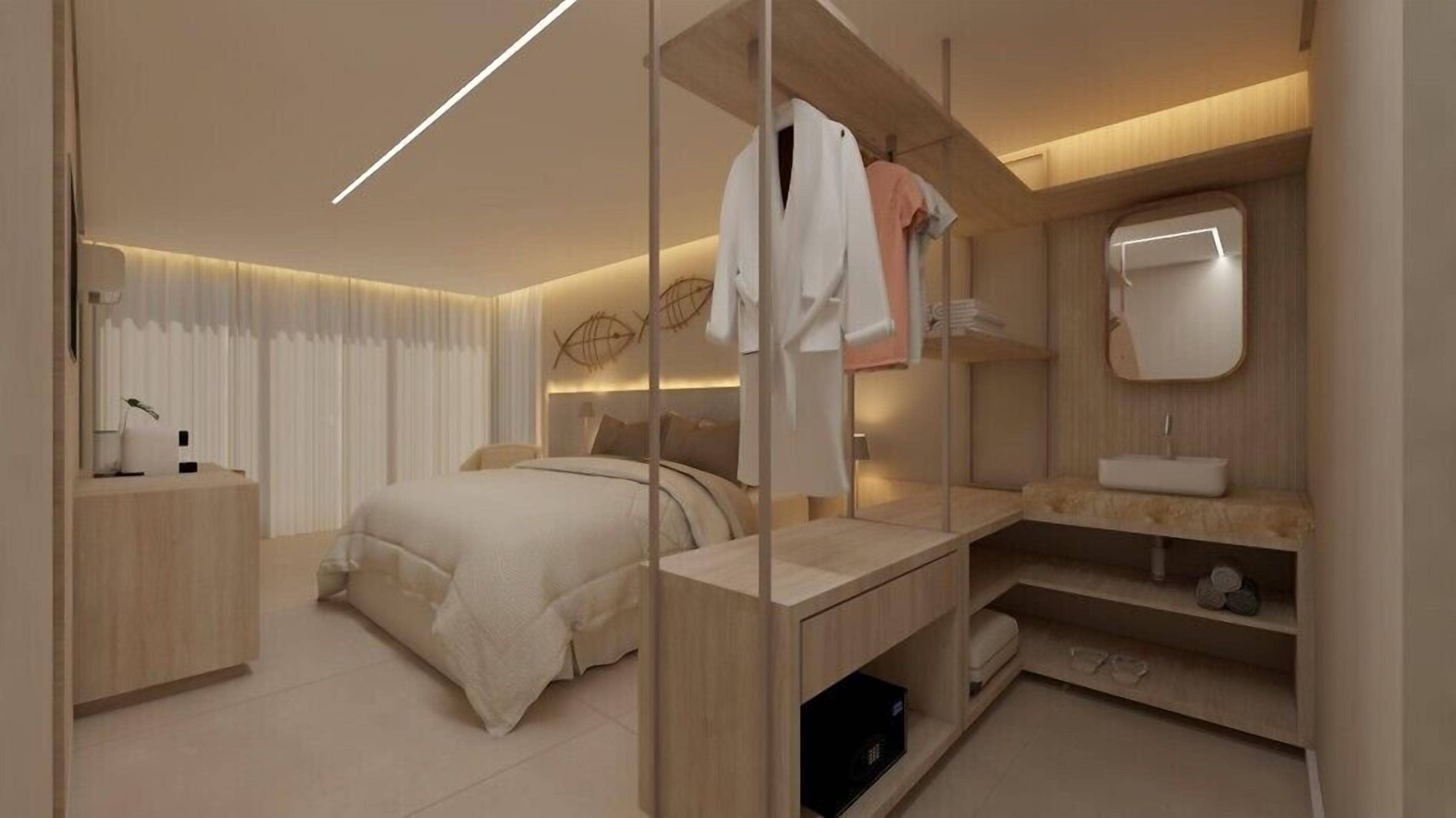 奢華套房, 陽台, 海景 | 1 間臥室、客房內保險箱、熨斗/熨衣板、免費無線上網