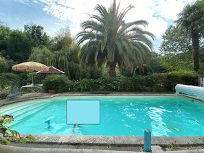 Pool - Country house with swimming pool and horses (Hasparren)