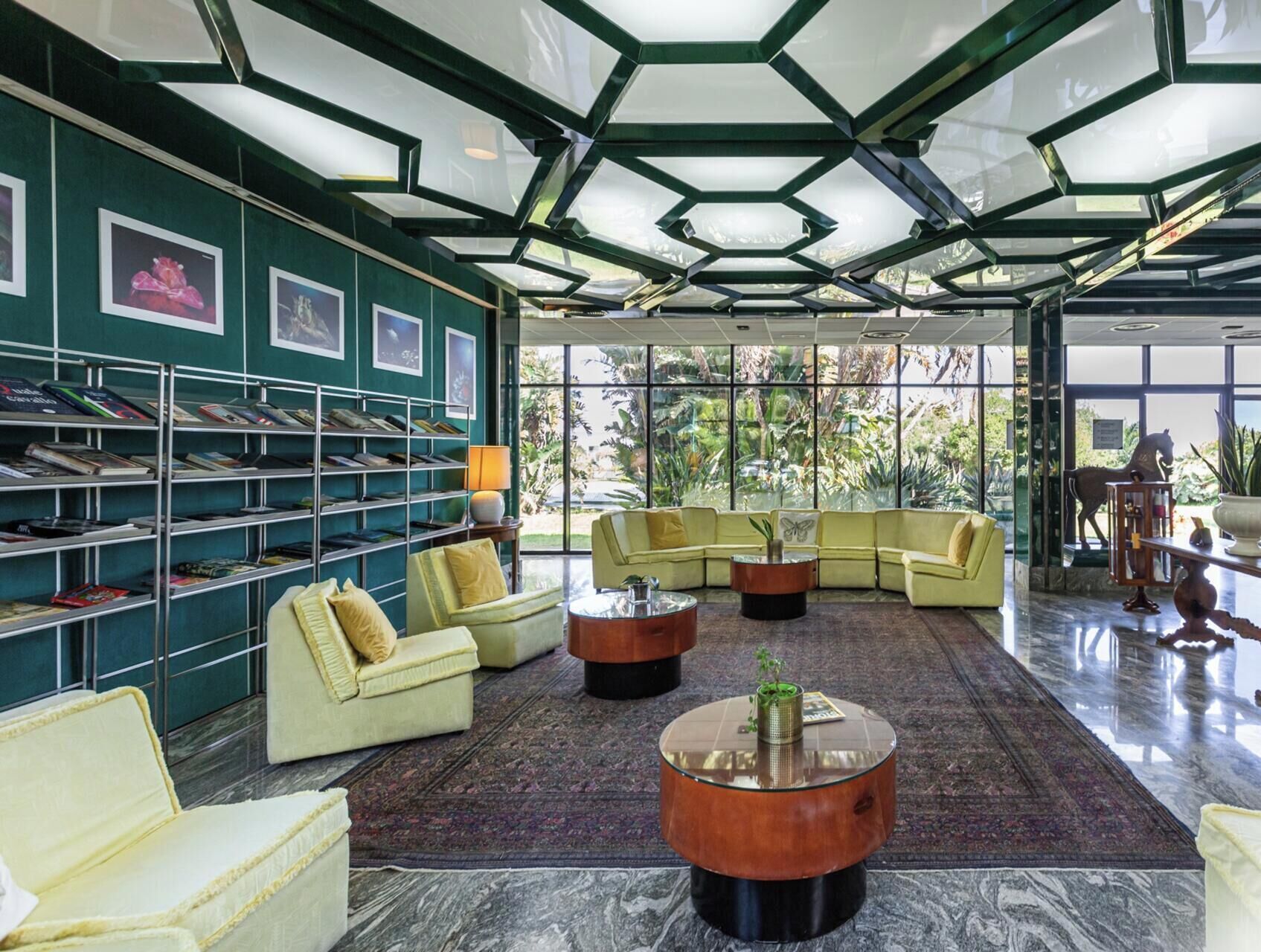 Sitzecke in der Lobby