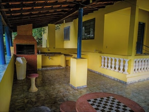 Living area - Pousada Campestre Estância São Domingos (Lindoia)