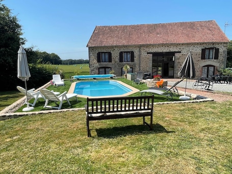 Pool. The Cepe Cottage