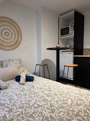 1 quarto, Wi-Fi, roupa de cama