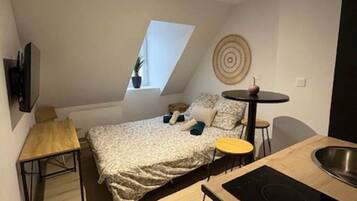 1 soverom, wi-fi og sengetøy