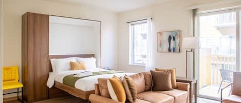 1 chambre, fer et planche à repasser, Wi-Fi gratuit, draps fournis