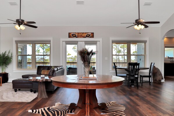 Ferienhaus, 2 Queen-Betten (Treetops) | Speisen