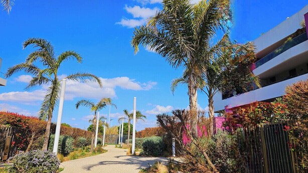 Property grounds - Beautiful T2 with pool - near beach (Palavas-les-Flots)