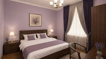 标准双人房 | 熨斗/熨板、免费 WiFi