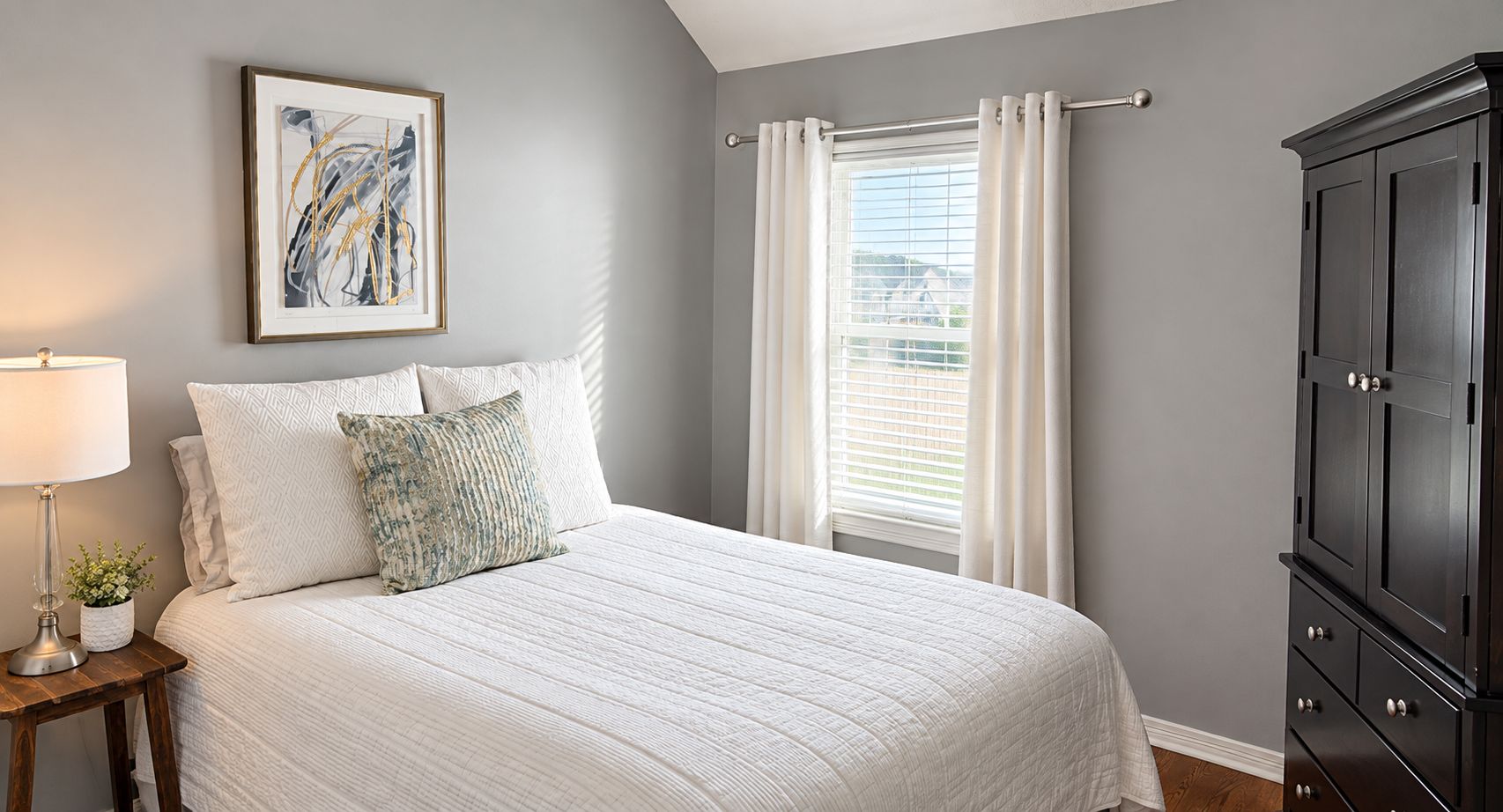 Desk, iron/ironing board, travel crib, WiFi (free)