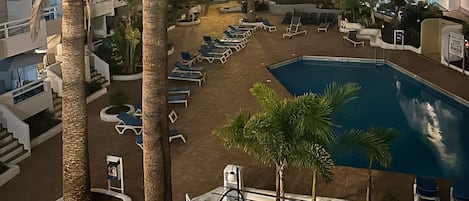 Una piscina climatizada