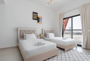 Appartement, 2 chambres, piscine privée, vue ville